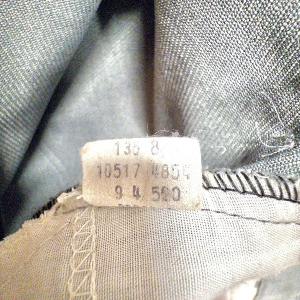 Levi's Action Slacks Mens 38x32 Grey Vintage Straight Leg Trousers Pants